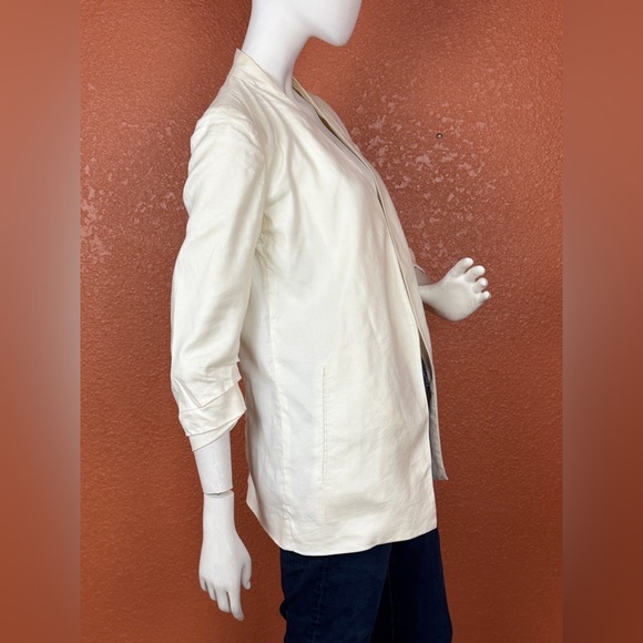 Babaton Atelier 'Keith' Off White Open Front Jacket in Espace Women's Size 6 - Picture 7 of 12